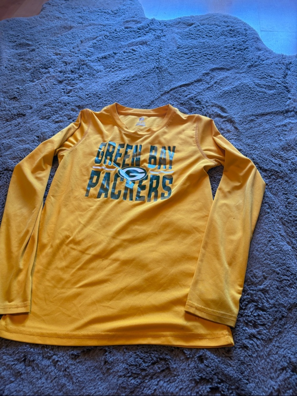 NFL Green Bay Packers Gold Long-Sleeve Tee